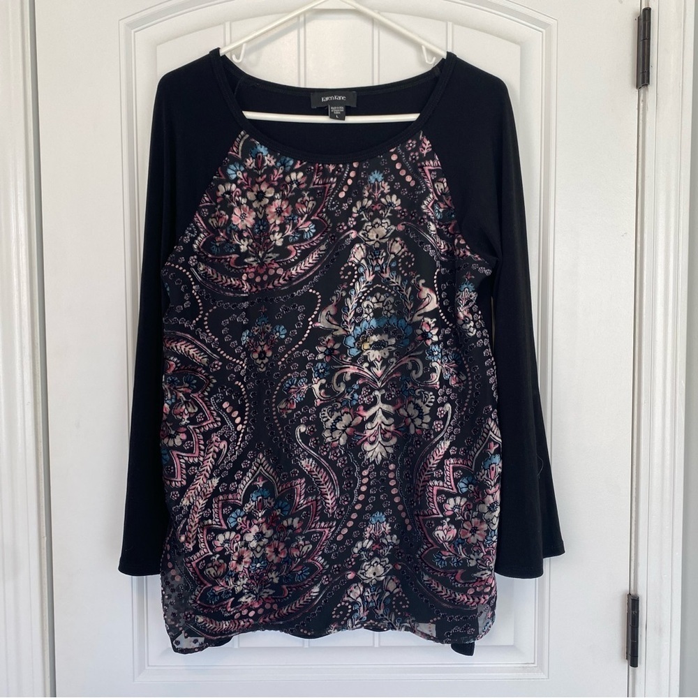 Karen Kane Women’s Long Sleeve Top Size Large